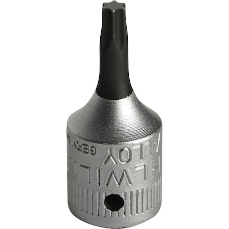 Stahlwille Tools 6, 3 mm (1/4") Screwdriver socket TORX T15 L.28 mm 01350015